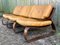 Mid-Century Danish Space Age Sofa in Leather and Rosewood, 1970s 7