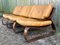 Mid-Century Danish Space Age Sofa in Leather and Rosewood, 1970s, Image 7