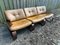 Mid-Century Danish Space Age Sofa in Leather and Rosewood, 1970s, Image 4