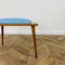 Mid-Century Bench in Teak and Vinyl, 1960s 2