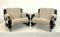 Finnish Safari Armchairs by Arne Jacobsen for Asko, 1960, Set of 2 1