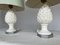 Vintage Artichoke Table Lamps in Ceramic, 1970s, Set of 2 2