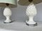 Vintage Artichoke Table Lamps in Ceramic, 1970s, Set of 2, Image 2