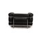 Black Leather LC3 Armchair by Le Corbusier for Cassina 8