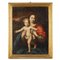 Bolognese School Artist, Madonna mit Kind, Öl auf Leinwand, 1700er, gerahmt 1