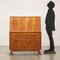 Writing Desk in Mahogany & Veneer, Italy, 1950s, Image 2