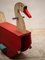 Juguete infantil mecedor de cisne francés, años 50, Imagen 11