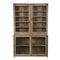 Teak Patinated Wooden Cupboard, Image 1