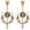 Neoclassical Bronze 2-Light Wall Sconces, 1880s, Set of 2 11