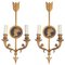 Neoclassical Bronze 2-Light Wall Sconces, 1880s, Set of 2, Image 11