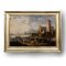 Nach Jacob De Heusch, Meereslandschaft mit Figuren, Venedig, 1700er, Öl auf Leinwand, Gerahmt 1