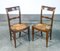 Beech Wooden Dining Chairs, 1800s, Set of 6 8