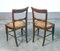 Beech Wooden Dining Chairs, 1800s, Set of 6 5