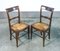 Beech Wooden Dining Chairs, 1800s, Set of 6, Image 4