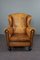 Vintage Brown Leather Armchair 2