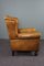 Vintage Brown Leather Armchair 3