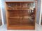 Mid-Century Bookcase in Teak with Sliding Glass Doors 1