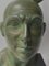 Bronzekopf von Georges-Raoul Garreau, 1930er 7