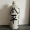 Japanische Vintage Saki Flasche aus Keramik 3