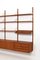 Danish Teak Shelf Wall Unit by Poul Cadovius for Cado, Set of 16 7