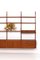 Danish Teak Shelf Wall Unit by Poul Cadovius for Cado, Set of 16 2