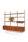 Danish Teak Shelf Wall Unit by Poul Cadovius for Cado, Set of 16 3