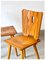 Brutalistische Vintage Esszimmerstühle aus Kiefernholz, im Stil von Goran Malmvall, 1960er, 2er Set 18