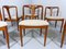 Vintage Teak Model Juliane Dining Chairs by Johannes Andersen for Uldum Møbelfabrik, 1960s, Set of 6 4