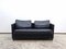 Black Leather Sofas from FSM Garnitur, Set of 2 12