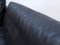 Black Leather Sofas from FSM Garnitur, Set of 2 10