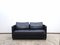 Black Leather Sofas from FSM Garnitur, Set of 2 11