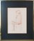 Barrera, Female Life Studies, Pencil Drawings, 1970, Framed, Set of 2 3