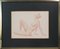 Barrera, Female Life Studies, Pencil Drawings, 1970, Framed, Set of 2 8