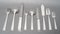 Cutlery Set in Sterling Silver by Jean Tetard, 1937, Set of 154, Image 3