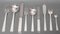 Cutlery Set in Sterling Silver by Jean Tetard, 1937, Set of 154, Image 1