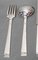 Cutlery Set in Sterling Silver by Jean Tetard, 1937, Set of 154 25