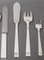 Cutlery Set in Sterling Silver by Jean Tetard, 1937, Set of 154 15