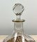 Vintage Glass Carafe with Golden Decoration, 1950, Image 7