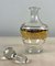 Vintage Glass Carafe with Golden Decoration, 1950 10