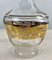 Vintage Glass Carafe with Golden Decoration, 1950 6