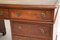 Antique Leather Top Pedestal Desk, 1820s 11