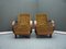 Art Deco Club Chairs, 1930s Set of 2 2