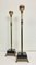 Lámpara de mesa vintage de latón y acrílico con patas de garra, años 70. Juego de 2, Imagen 2
