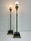 Vintage Brass and Acrylic Table Lamp with Claw Feet, 1970s, Set of 2 7