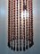 Shine Wooden Beads Hanging Lamp from Temde, 1970s 10