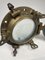 Vintage Ship Porthole in Gilded Bronze, 1930s 16