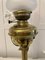 Antique Victorian Reeded Column Brass Oil Lamp, 1860s, Image 4