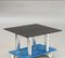 Coffee Table with Black Granite Stone Plate & Chrome-Plated Round Tube Legs by Peter Draenert for Draenert, Image 5