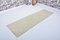 Bohemian Pale Neutral Faded Runner Rug, Image 3