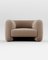 Jacob Armchair in Fabric Boucle Beige by Collector Studio, Image 1